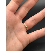 Unisex 9ct Yellow Gold Band Ring
