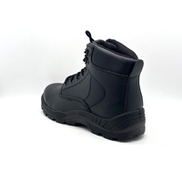 Kembla KS201 Steel Toe Cap Genuine Leather Lace Up Safety Boots Black Size 10
