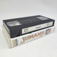 Jumanji VHS 1995 Robin Williams Columbia TriStar Movie Tape