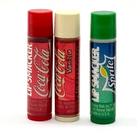 Coca-Cola Lip Smacker Vintage Tin 6 Pack Flavoured Lip Balm Gift Set