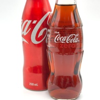 Coca-Cola Set of 4 Vintage 2012 250ml Assorted Bottles Collectible