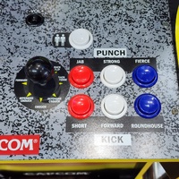Arcade1Up Capcom Legacy Street Fighter 2 Arcade Machine with Riser