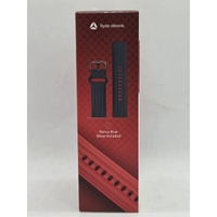 Ryze Evo Smart Watch Dark Grey Red Blue Straps Alexa Fitness Tracker