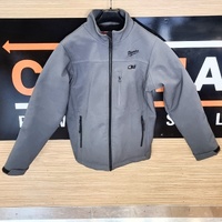 Milwaukee M12HJIGREYX-0S ToughShell Heated Jacket Grey Small + Charger