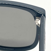 Gucci GG0010S 001 58mm Black Square Sunglasses Signature Stripe with Case