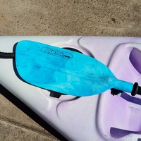 Aquayak Scout 3m Fishing Kayak Purple 150kg Paddle Trolley Sit on Top