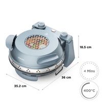Kenwood My Pizzeria Countertop Pizza Oven Storm Blue 1500W 400°C KPO10.000GY