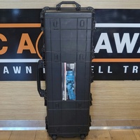 ToolPRO Safe Case 1125mm Hard Rolling Protective Tool Storage Case Black