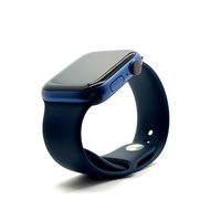 Apple Watch Series 7 45mm Blue Aluminum Case with Abyss Blue Sport Band WiFi
