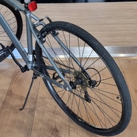 Shimano Copenhagen Hybrid Commuter Bike Fluid Comfort Seat Grey 700C