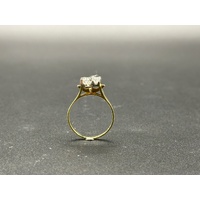 Ladies 18ct Yellow Gold 0.60ct Diamond Ring