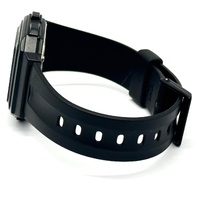 CASIO F-201WA Mens Digital Watch 5 Alarms 10 Year Battery Black Resin