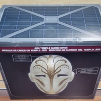 Star Wars Galaxy's Edge Jedi Temple Guard Mask Collectible with Display Stand