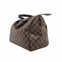 Louis Vuitton Speedy 30 Bandouliere Damier Ebene Brown Handbag + COA
