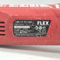 FLEX LBE 17-11 125 1700W 125mm Variable Speed Angle Grinder Brake