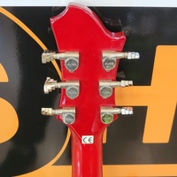 Hagstrom F20T 6-String Red Electric Guitar Tremolo with Hard Case