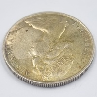1966 Australian Round 50 Cent Coin 80% Silver Elizabeth II Royal Australian Mint