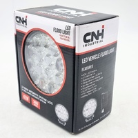 CNH Industrial 42W LED Flood Work Light 3000 Lumens 12V 24V IP67 Round
