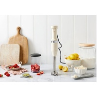 KitchenAid Corded Stick Hand Blender 5KHBV53AAC Variable Speed Almond Cream