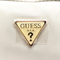 GUESS Gemma Shoulder Bag Women's Taupe Recycled Nylon Handbag EYG839517