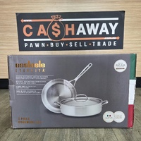 Essteele Eternita Clad Stainless Steel Induction 2 Piece Cookware Set