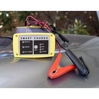 Club Assist Smart Charge 12V 4A Automatic Intelligent Battery Charger