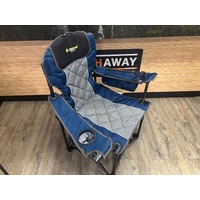 OZtrail Titan Elite Camping Chair Twin Pack 250kg Heavy Duty Pair
