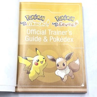 Pokemon Let's Go Pikachu & Eevee Official Guide Pokedex with Stickers & Kanto Map