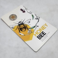 2022 $2 Honey Bee C Mintmark Coloured Uncirculated Coin Royal Australian Mint