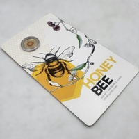 2022 Royal Australian Mint $2 Honey Bee C Mintmark Coloured UNC Coin Carded