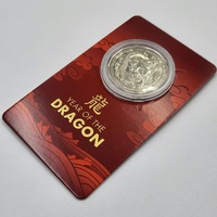 2024 Royal Australian Mint 50c Year of the Dragon Tetradecagon Uncirculated Coin