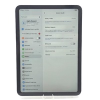 Apple iPad A16 MD7F4X/A 128GB Silver 11 Inch WiFi Cellular 100% Battery Health