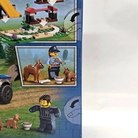 LEGO City Mobile Police Dog Training 60369 Toy Set K9 SUV Vehicle 197pc