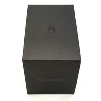 Nixon Sentry SS Mens Watch 42mm Vintage White Surplus Steel Quartz