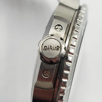 Oris Aquis Date Automatic Men's Watch Green Dial Stainless Steel Sapphire Box