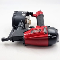 Full Boar FBACN-065 65mm Air Coil Nail Gun 15° Pneumatic Decking Fencing Nailer