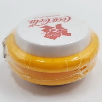 Coca-Cola London 2012 Olympics Promotional Yo-Yo Yellow White Collectable New