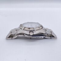 NRL West Tigers Stainless Steel Silver Analogue Display Men’s Watch 100m WR