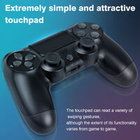 DoubleShock 4 Wireless Controller Compatible for PS4 PlayStation 4 Gamepad [Colour: Black]