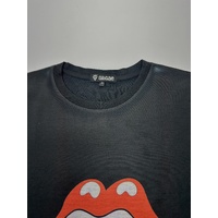 Start me Up Lips T-Shirt Rock n Roll Urban Fashion Street Wear Black Size: M/L/XL/2XL [Size: M - 40in/102cm Chest]