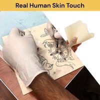5 x Tattoo Practice Skins - Double Sided Blank 19cm x 14.5cm Makeup AUS Seller 
