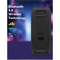 NEW SING-E Dual 8 inch High Power Subwoofer Speaker with Colourful RGB Lights