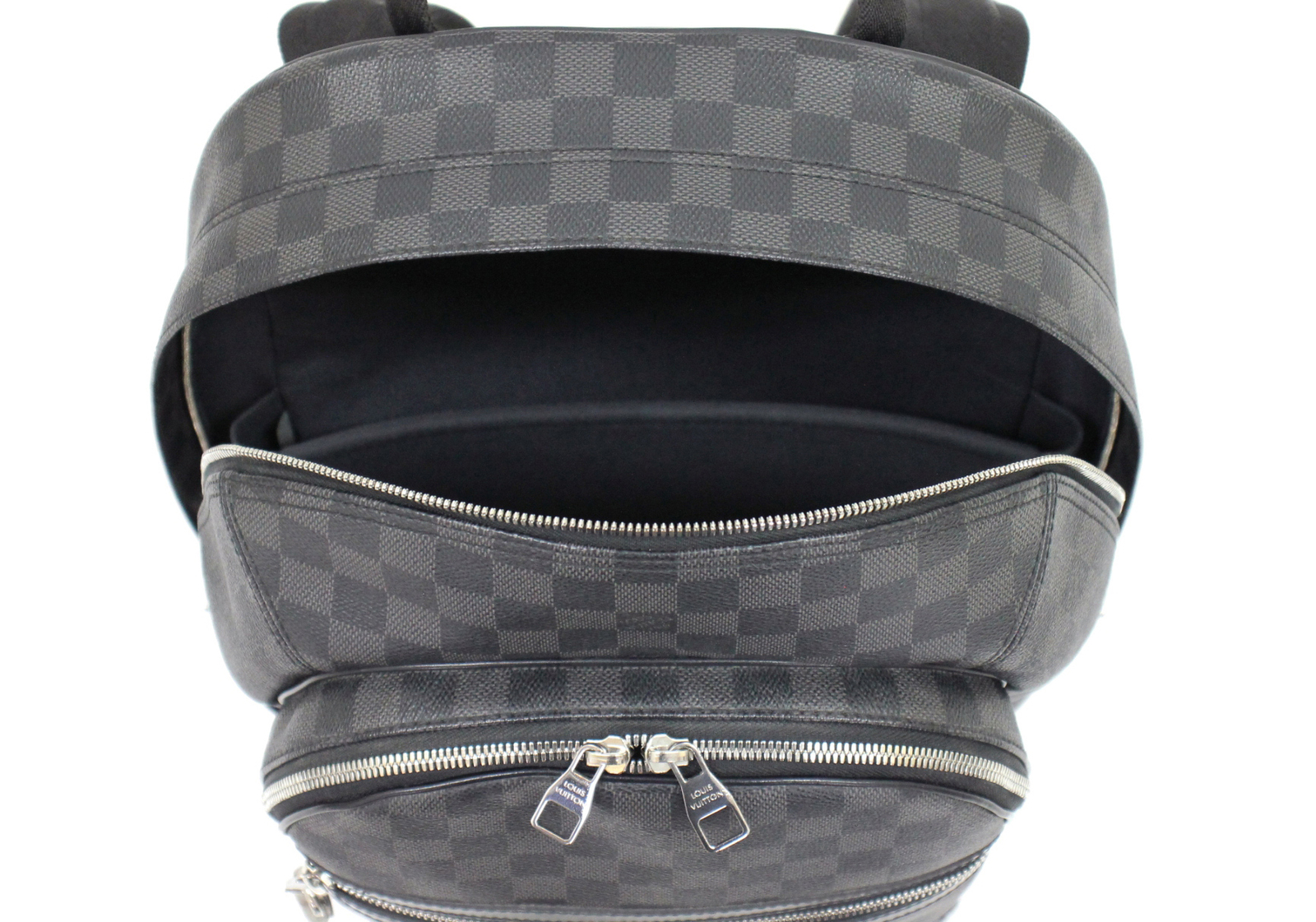 Genuine Louis Vuitton Michael Men&#39;s Backpack Damier Graphite Canvas N58024