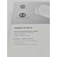 MiLi Magic Plus II Portable Wireless Charger White Lightweight Compact Design