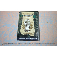 Telecom Australia 100th Anniversary of Waltzing Matilda 3763 of 4000 with matching Phone Card