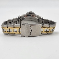 Adina Oceaneer Sports Watch 100m WR Stainless Steel Mens Quartz Two Tone