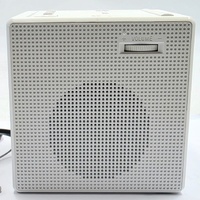 Sony ICF-C1 AM/FM Clock Radio Alarm Clock White Cube Bedside Radio
