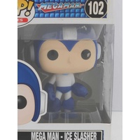 Funko Pop! Games Mega Man Ice Slasher Exclusive Collectable Vinyl Figure 102