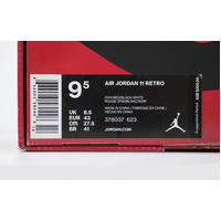 Nike Air Jordan 11 Retro "Win Like 96" Gym Red White Size: US 9.5 (pre-owned)