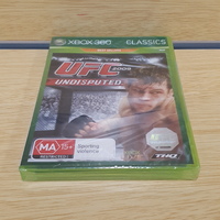 Microsoft XBOX 360 Classic UFC 2009 Undisputed Video Game *Sealed
